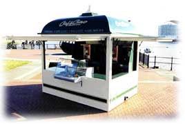 Coffee Trailer outside